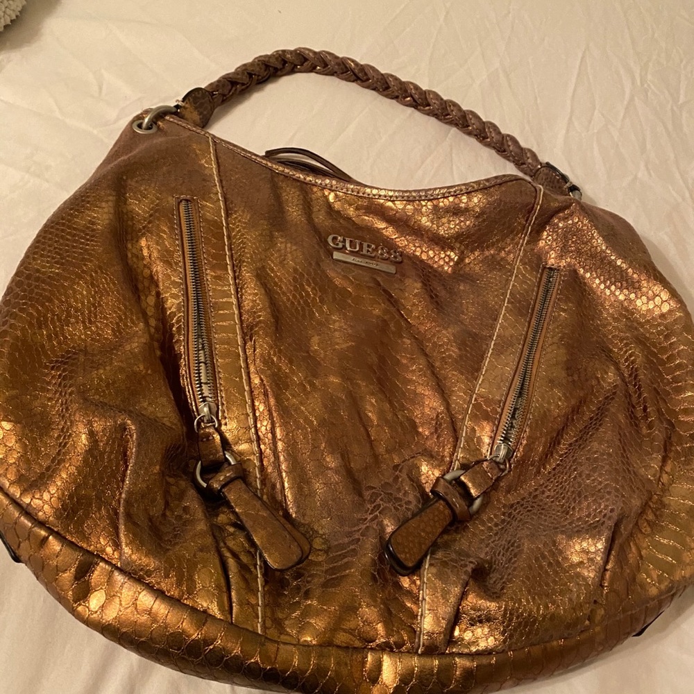 Guess extra large satchel